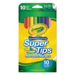Crayola Marker, Washable, Assorted, PK10