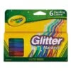 Crayola Marker, Glitter, Assorted, PK6 2 Crayola Marker, Glitter, Assorted, PK6 -Crayola Sales Essendant20Inc CYO588629xx01xxff22c8
