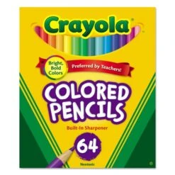 Crayola Short Colored Pencils, PK64