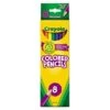 Crayola Color Pencil, Assorted, PK8 -Crayola Sales Essendant20Inc CYO684008xx01xxe42a8f
