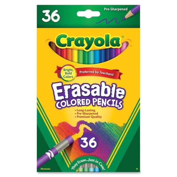 Crayola Pencil, Color, Erasable, PK36 9 Crayola Pencil, Color, Erasable, PK36 - Image 7