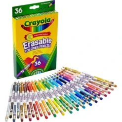 Crayola Pencil, Color, Erasable, PK36 14 Crayola Pencil, Color, Erasable, PK36 -Crayola Sales Grainger 81997f43277f25a70cc7b8ef893406f0xx4195f4