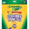 Crayola Colored Pencils, Price/Box Of 50
