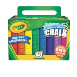 Crayola Washable Sidewalk Chalk, Price/Box Of 48