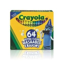 Crayola Ultra-Clean Washable Crayons, Price/Box Of 64