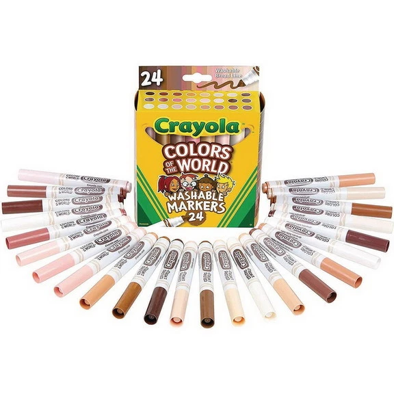 Crayola SC1360 Crayola® Colors Of The World Markers (Pack Of 24), Price/Pack Of 24 4 Crayola SC1360 Crayola® Colors Of The World Markers (Pack Of 24), Price/Pack Of 24 - Image 2