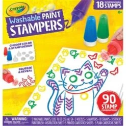 Crayola Washable Paint Stamper Set, Assorted Color