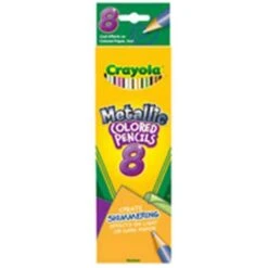 Crayola Metallic Colored Pencils- 8 Pack