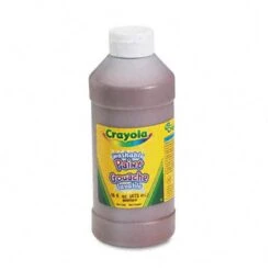 Crayola . Washable Paint Brown 16 Oz