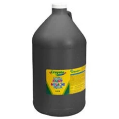 Crayola FORMERLY BINNEY & SMITH WASHABLE PAINT GALLON-BLACK