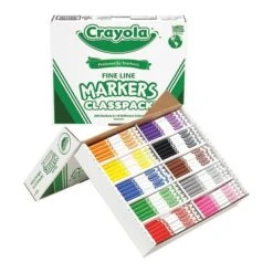 Crayola Marker, Classpk, Fnpt, PK200
