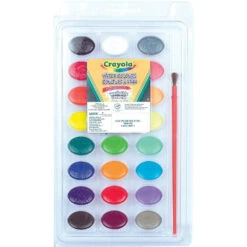 Crayola Washable Watercolour Paint - 24 Colours
