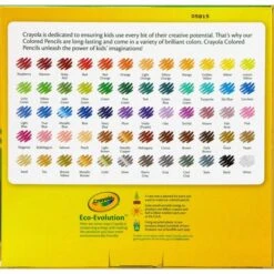 Crayola Long-Length Colored Pencil Set, 3.3 Mm, 2B (#1), Assorted Lead/Barrel Colors, 100/Pack -Crayola Sales b0ffc91eaf5da26cfb77b253df9b126573