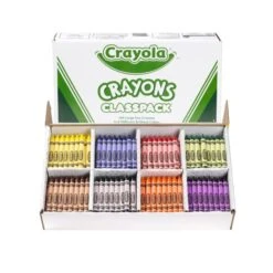 Crayola Classpack Large Size Crayons, 50 Each Of 8 Colors, 400/Box 11 Crayola Classpack Large Size Crayons, 50 Each Of 8 Colors, 400/Box -Crayola Sales b13fae5e28bbe9571b1b00026fd7bbad44
