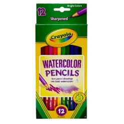 Crayola WaterColour Coloured Pencils - 6 Packs Of 12 Pencils