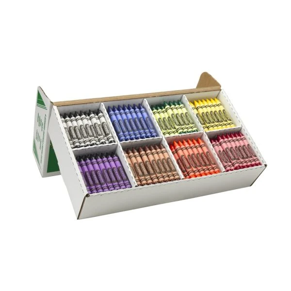 Crayola Classpack Large Size Crayons, 50 Each Of 8 Colors, 400/Box 9 Crayola Classpack Large Size Crayons, 50 Each Of 8 Colors, 400/Box - Image 7