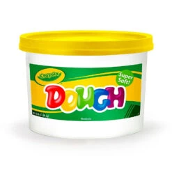 Crayola Moldeling Dough Bucket 3 Lb. Yellow, 2 Pack (BIN1534)