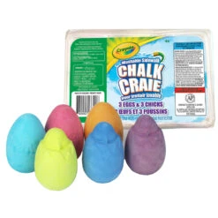 Crayola Egg & Chick Chalk - 6 Pack
