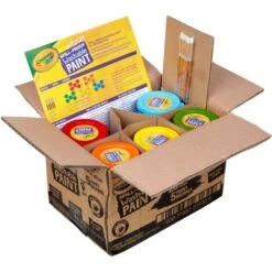Crayola Spill Proof Washable Paint Set -Crayola Sales c993b9210c749906cb1fb4ffe6eef4af9c
