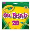 Crayola Oil Pastels 28 Colours, 168 Pack (BIN524628) -Crayola Sales cb8efd6f471a4308c275ccc2a9895d5ff3f22f4b square1633644 1