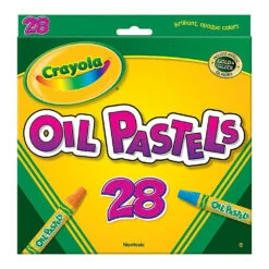 Crayola Oil Pastels 28 Colours, 168 Pack (BIN524628)