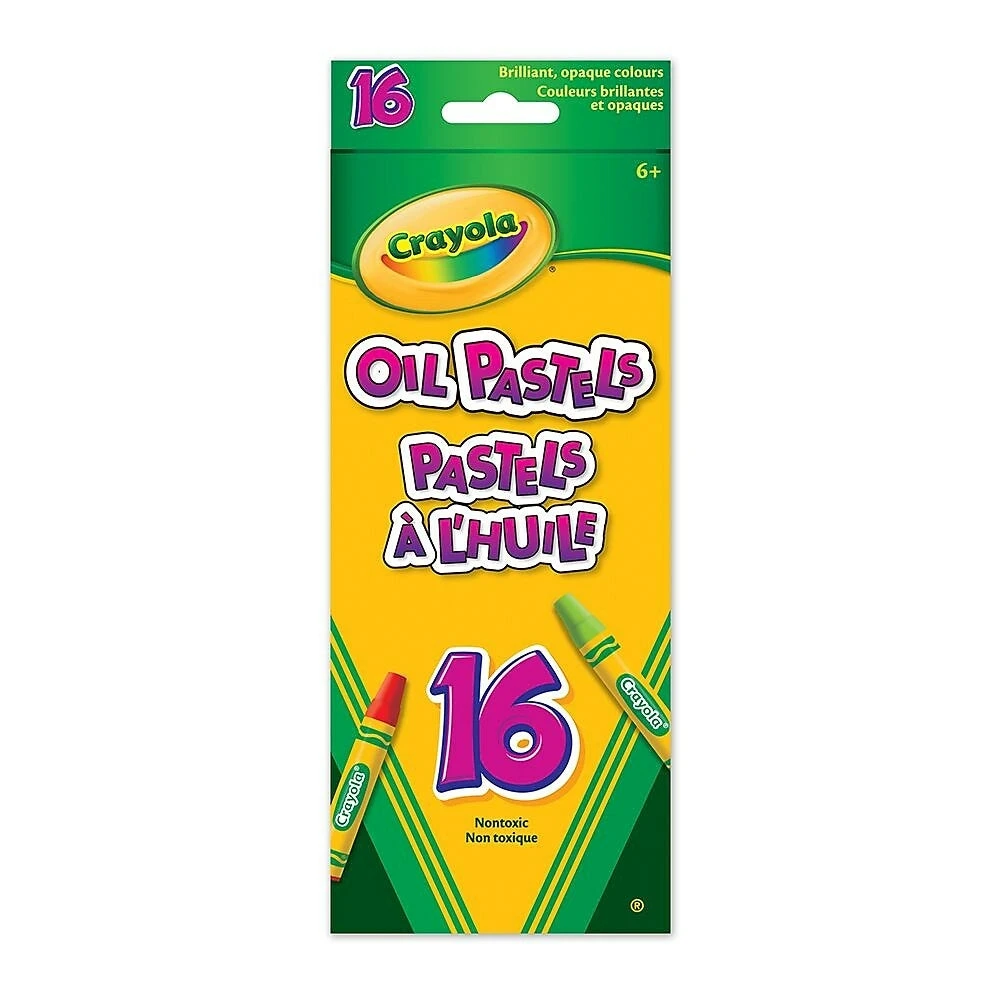 Crayola Oil Pastels - Assorted Colours - 16 Pack 3 Crayola Oil Pastels - Assorted Colours - 16 Pack