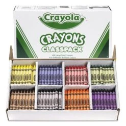 Crayola Classpack Large Size Crayons, 50 Each Of 8 Colors, 400/Box 14 Crayola Classpack Large Size Crayons, 50 Each Of 8 Colors, 400/Box -Crayola Sales e133673961e00f7a18b736cc4689e9dc6a