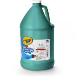 Crayola Washable Paint, Green, 1 Gal Bottle -Crayola Sales e7eb19fce229276313ef60848ed17afdf5