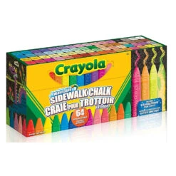 Crayola Ultimate Chalk Collection, 64 Pack