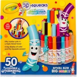 Crayola Pip-Squeaks Telescoping Marker Tower -Crayola Sales f185546fe149c9cbfb7e6f559b60213ba0