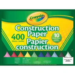 Crayola Construction Paper - 10 Colours - 400 Sheets
