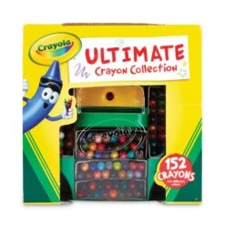 Crayola Ultimate Crayon Case, Sharpener Caddy, 152 Colors -Crayola Sales fc58857ab36f161a5d2328a690457fe0f5